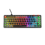 Rampage Yoru Mini Gri/Siyah Type-C Bağlantılı Outemu Red Switch Oyuncu Klavye
